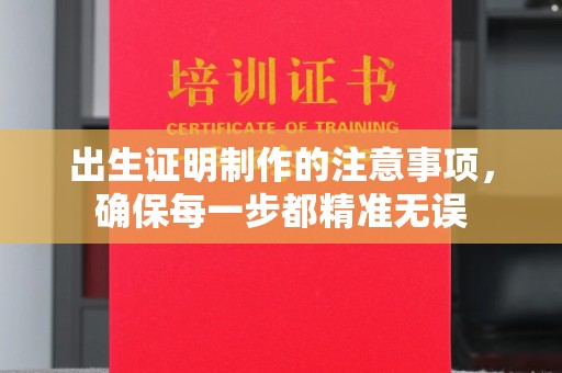 三穗出生证明制作的注意事项，确保每一步都精准无误
