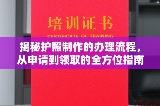 三穗揭秘护照制作的办理流程，从申请到领取的全方位指南