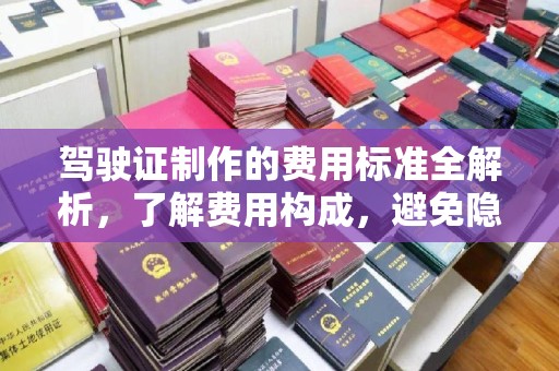 三穗驾驶证制作的费用标准全解析，了解费用构成，避免隐形消费